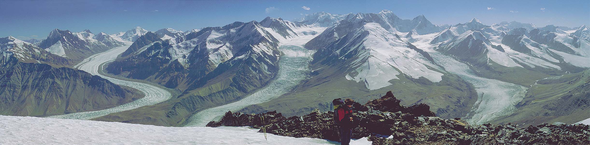 Ebener Grat-Panorama color